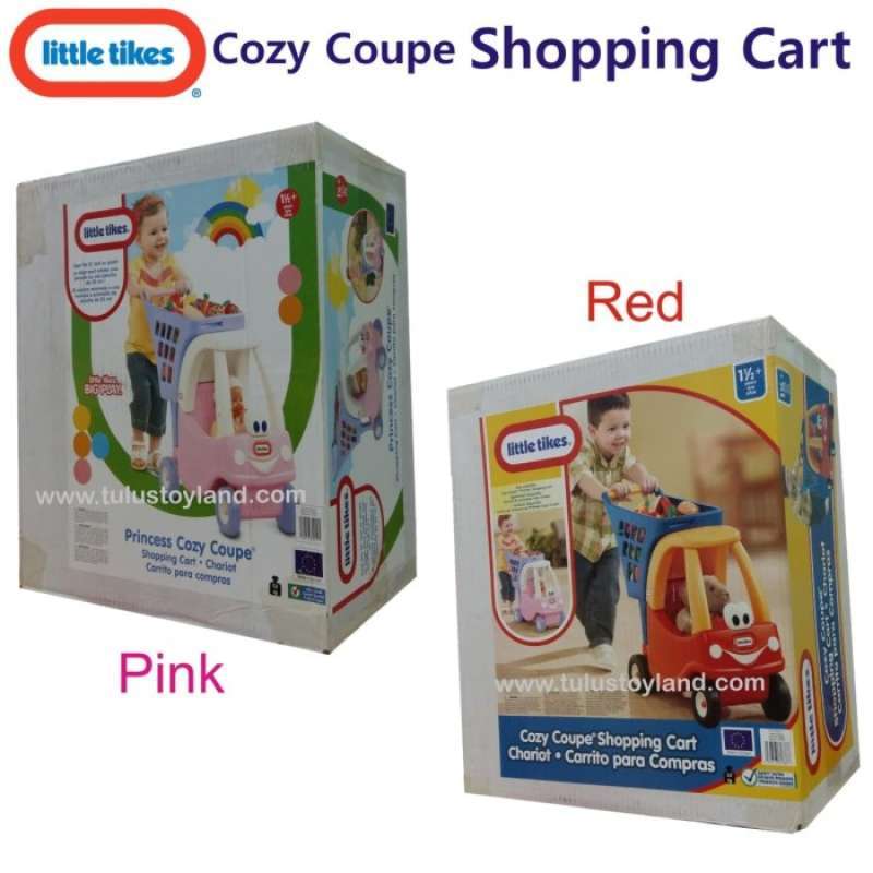 Jual Little Tikes Cozy Coupe Shopping Cart Mainan Keranjang