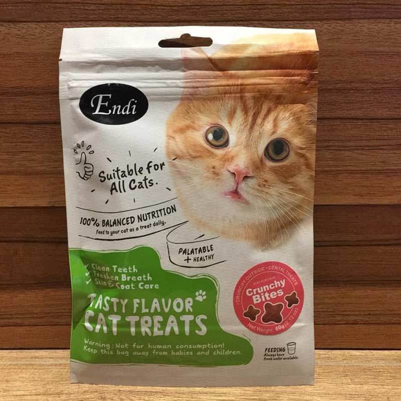 Jual Endi Cat Treat With Shape Shrimp Flavor 60 G Murah Maret 2020 Blibli Com