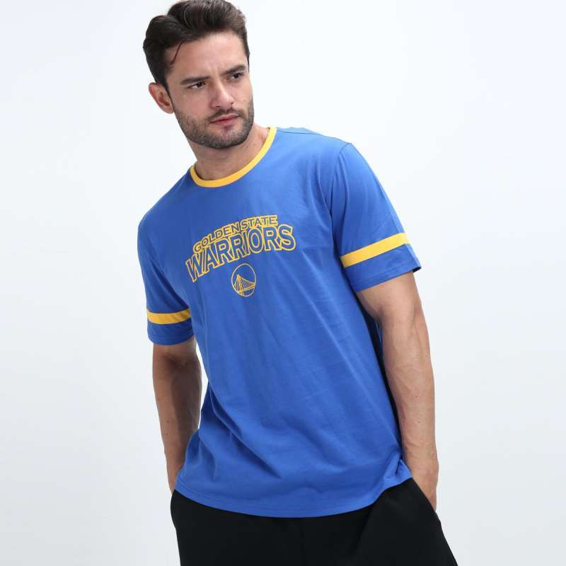 Jual NBA Men Basketball Tee Print Embellishment Golden State