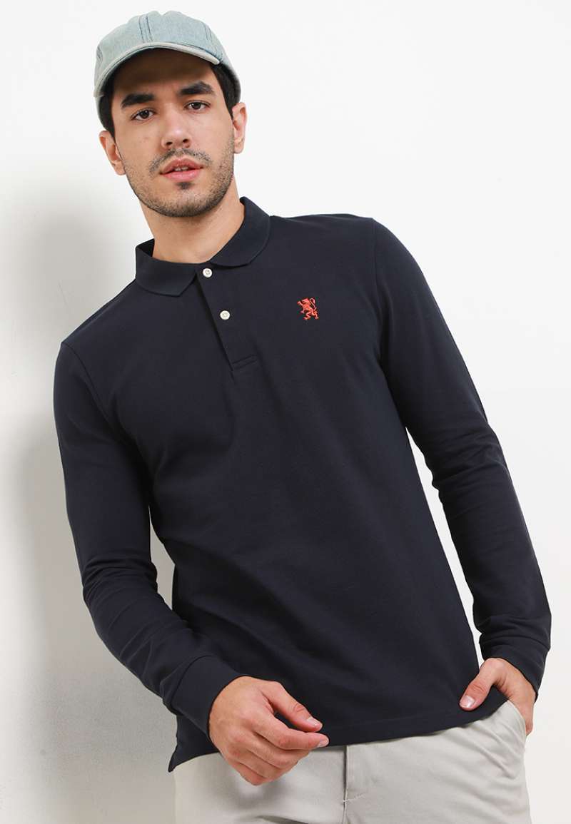 Giordano long sleeve best sale polo