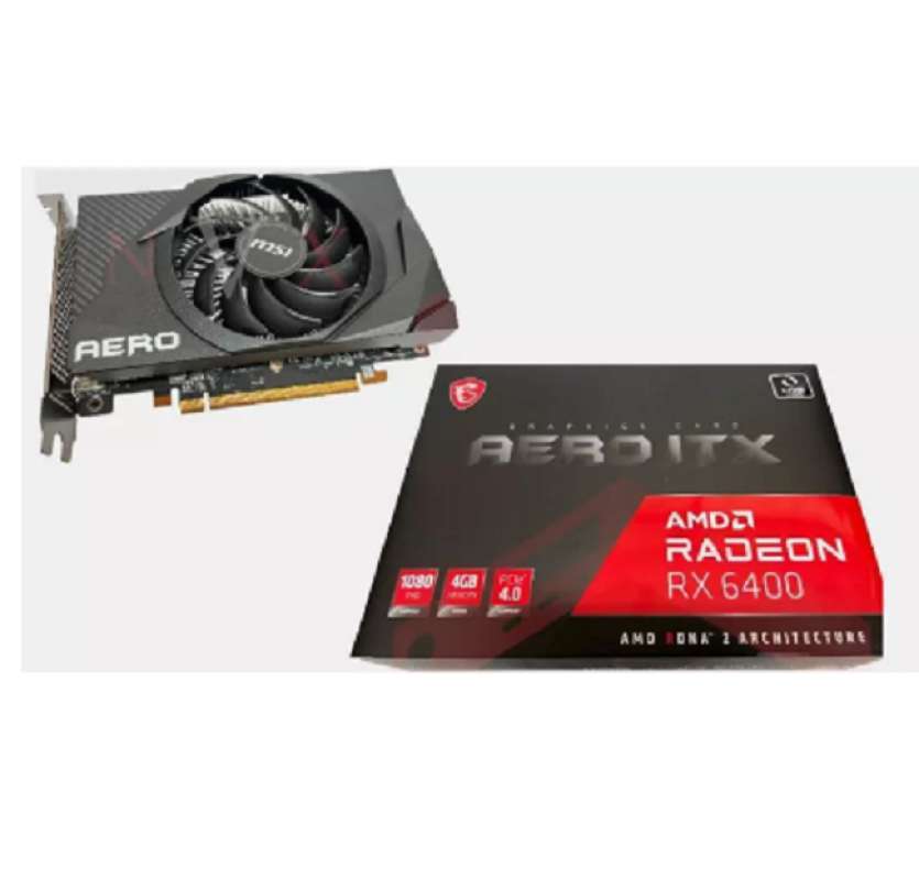 VGA MSI AMD RX 6400 4GB DDR6