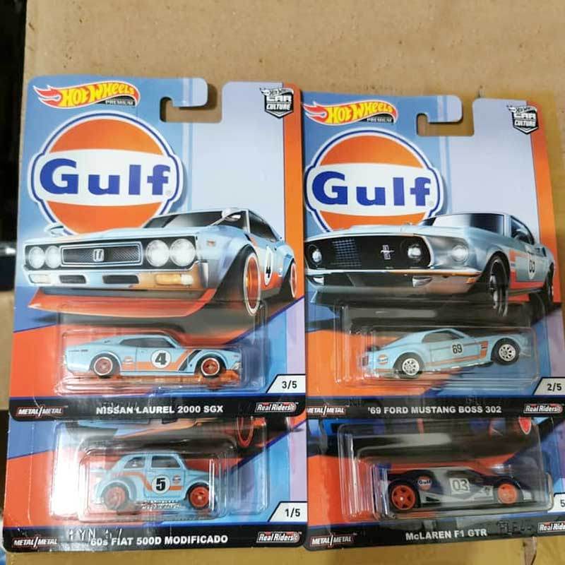 hot wheels gulf series