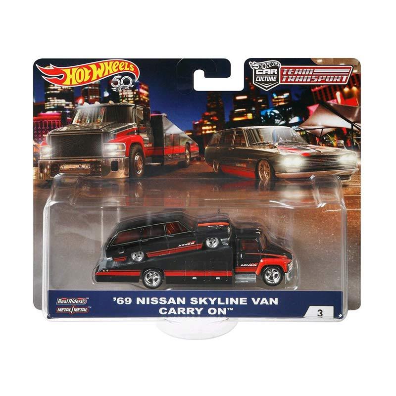 hot wheels 69 nissan skyline van carry on