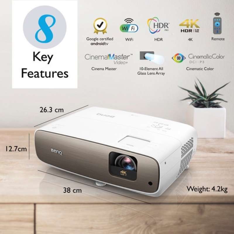 Jual Proyektor BenQ W2700i 4K HDR-PRO 