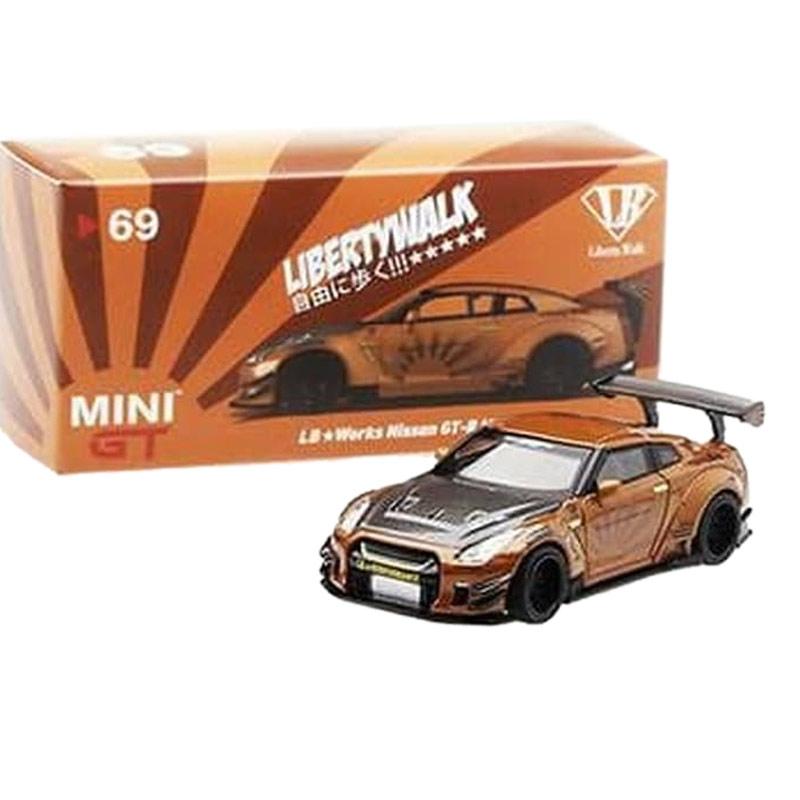 Jual Mini Gt Mgt00069 Lb Works Nissan Gt R Type 2 Candy Brown Die Cast Online November 2020 Blibli