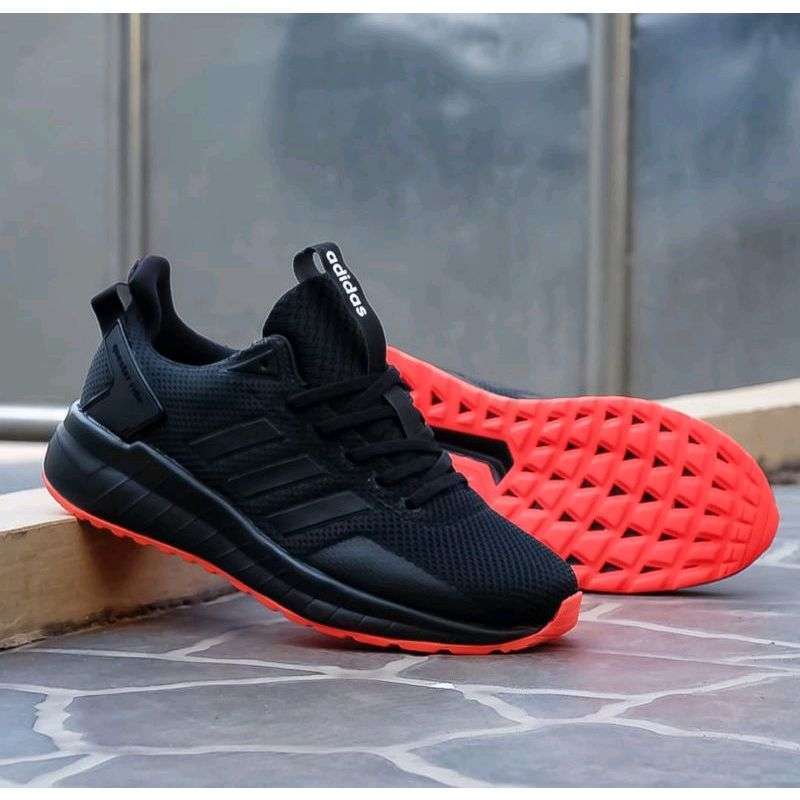 Sepatu adidas questar ride black clearance