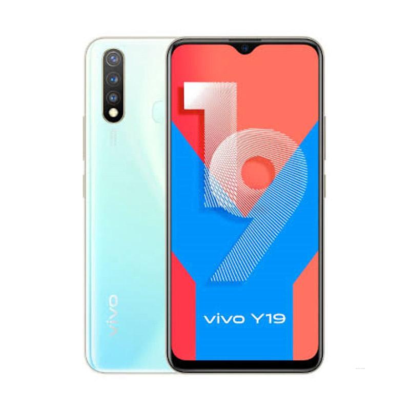 Jual Vivo Y19 Smartphone 128 Gb 6 Gb Free Headset Bluetooth