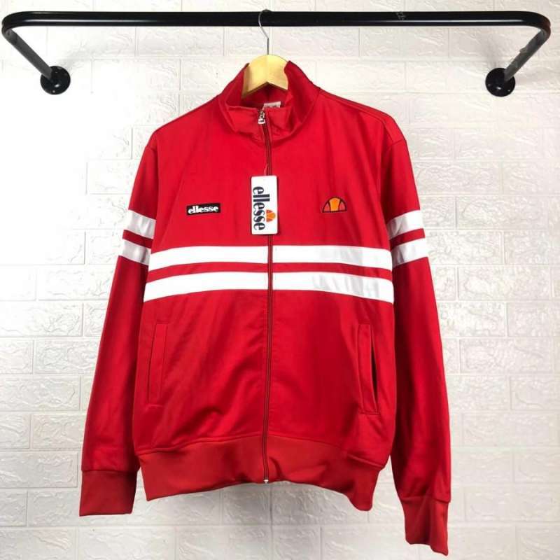 Jual JAKET TRACKTOP Merah All Size di Seller NURPI STORE