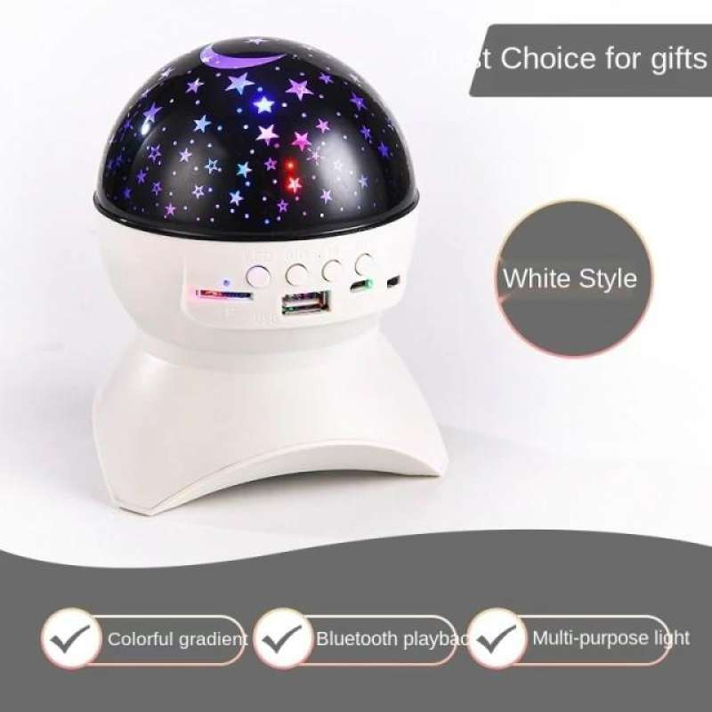 XY 890 Speaker Bluetooth dengan Lampu Proyeksi Bintang Langit Langit