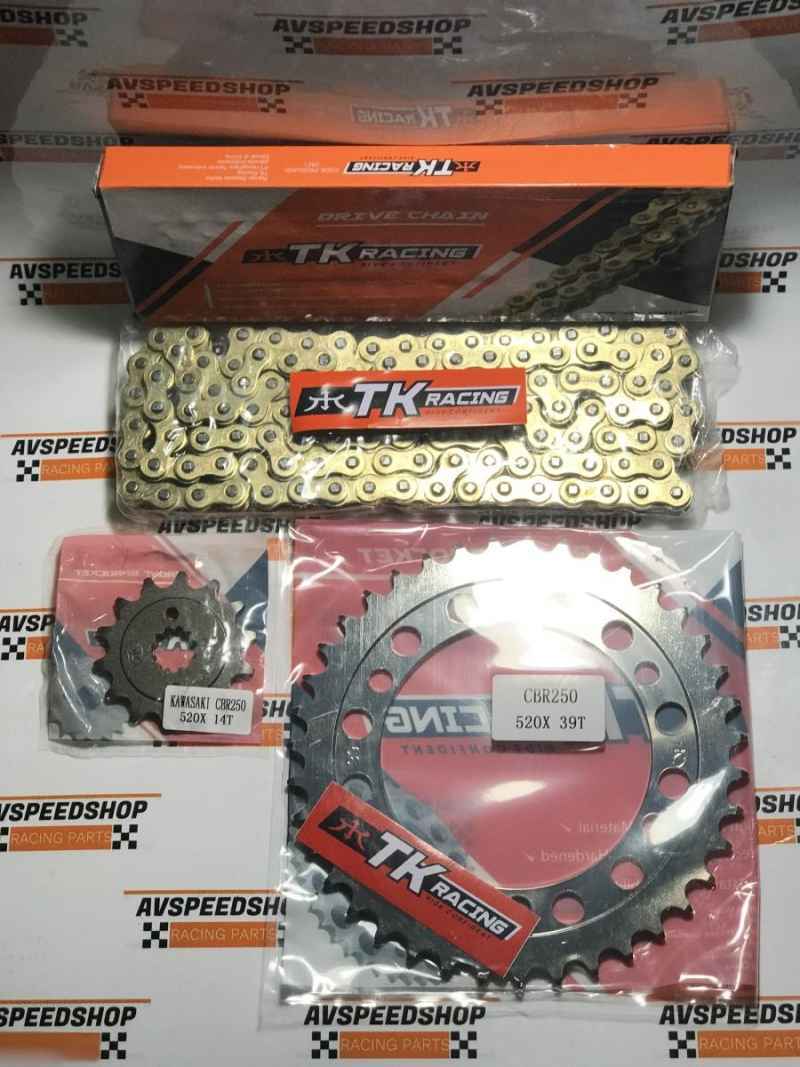 Gear set cbr 250 outlet