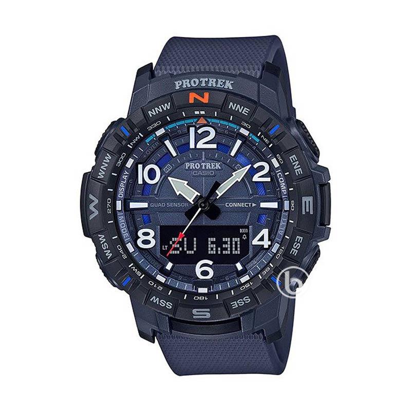 Jual Casio Protrek Prt50b Quad Sensor Bluetooth Mobile Link Jam Tangan Pria Navy Blue Di Seller Liga Arloji Store Senen 2 Kota Jakarta Pusat Blibli