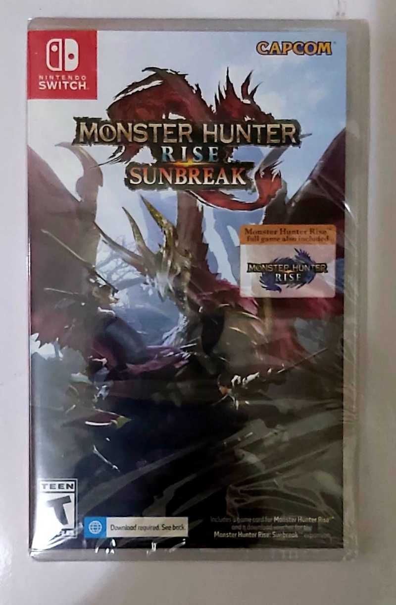 Sun Break Monster Hunter Switch New Game Jual Kaset Nintendo