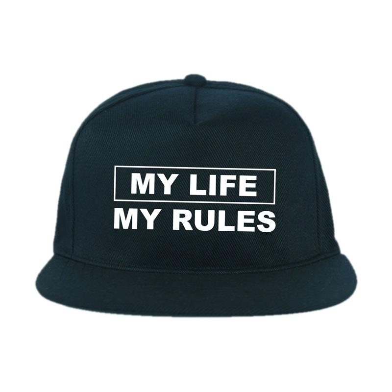 Wallpaper Jual Indoclothing My Life My Rules Topi Snapback Unisex Online Desktop Wallpaper Free
