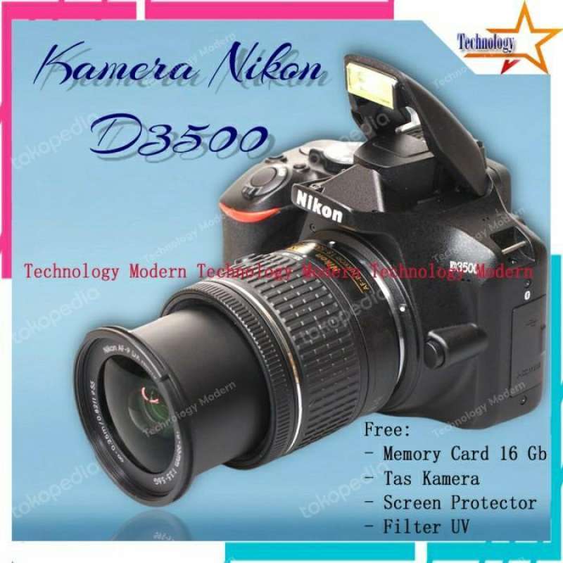 Jual Kamera Nikon D3500 Original Murah Harga Diskon Februari