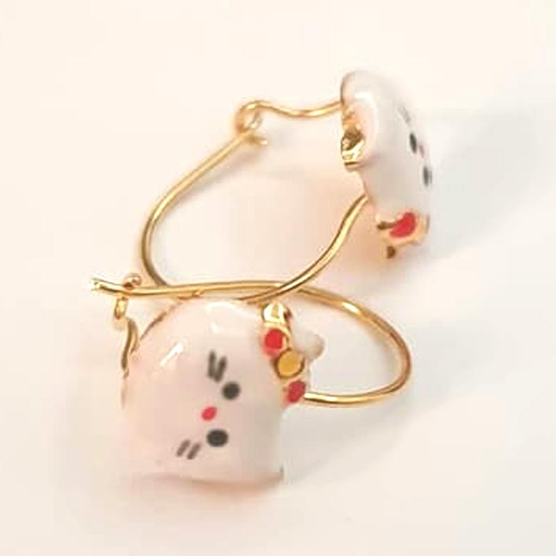 Jual Alby Store Model Hello Kitty Emas Anting Anak Murah September 2020 Blibli Com