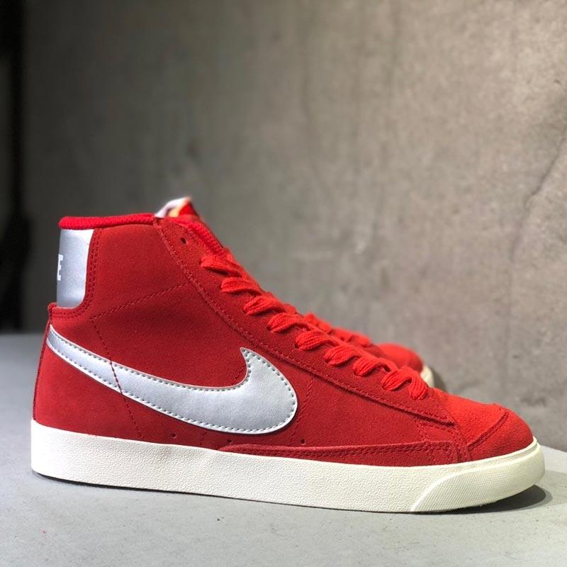 nike nike blazer mid 77 high top sneakers red full05 jjt8z5vv