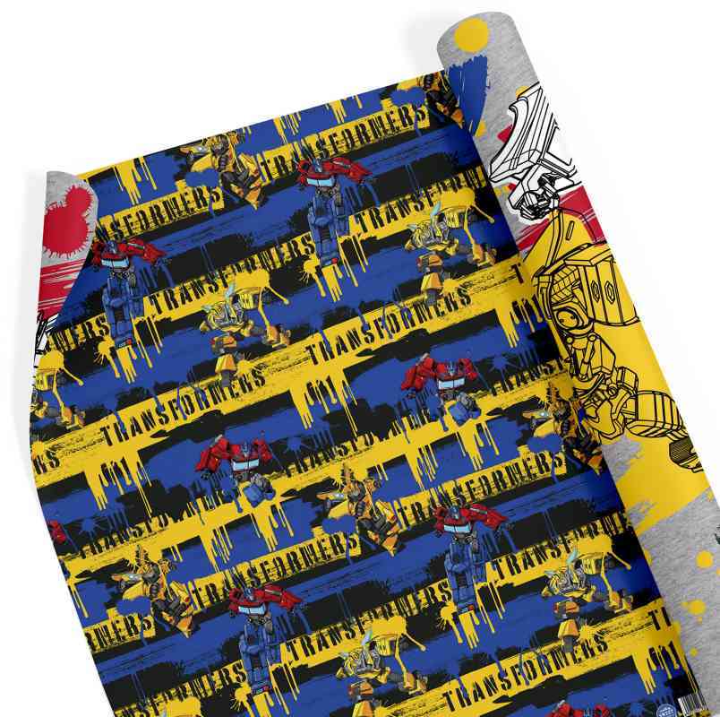 Transformers hot sale wrapping paper