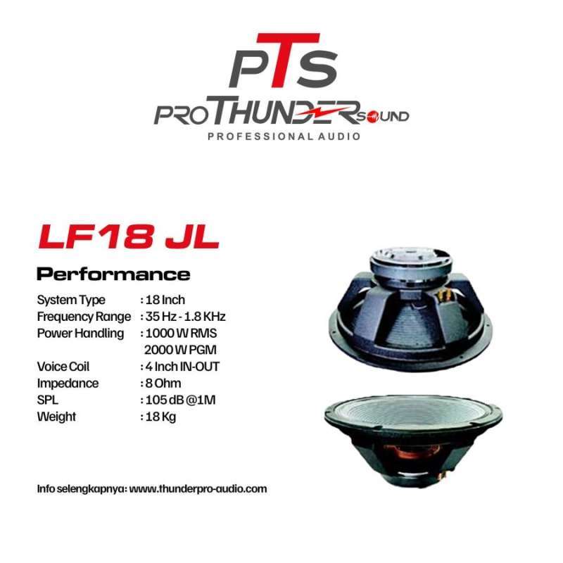 Speaker thunder hot sale 18 inch