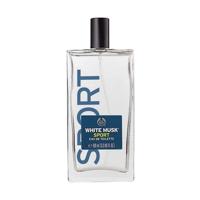 Promo The Body Shop White Musk Sport EDT Parfum Pria 100 mL