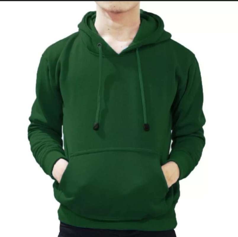 Jaket polos hoodie deals