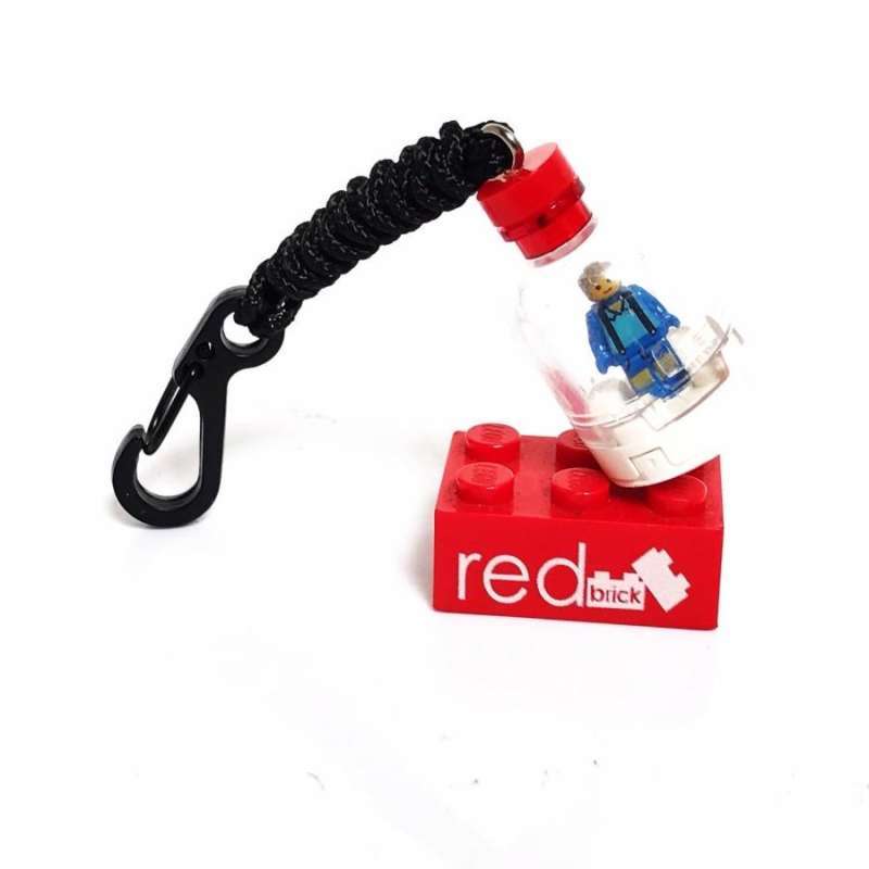 Gantungan Kunci Bagcharm LEGO Jack Beanstalk Nanofigure Paracord