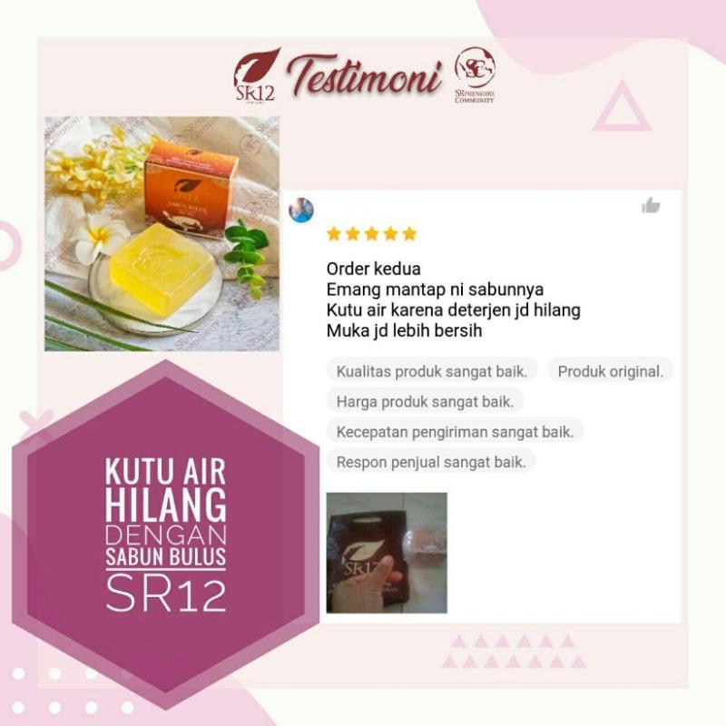 Jual Sr12 Skincare Sabun Bulus Sabun Wajah Dan Badan 60 G Online September 2020 Blibli Com