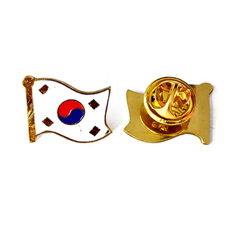 Jual Pin Bendera Korea Selatan Flag Pin Korsel 2 Pcs Murah Mei 2021 Blibli