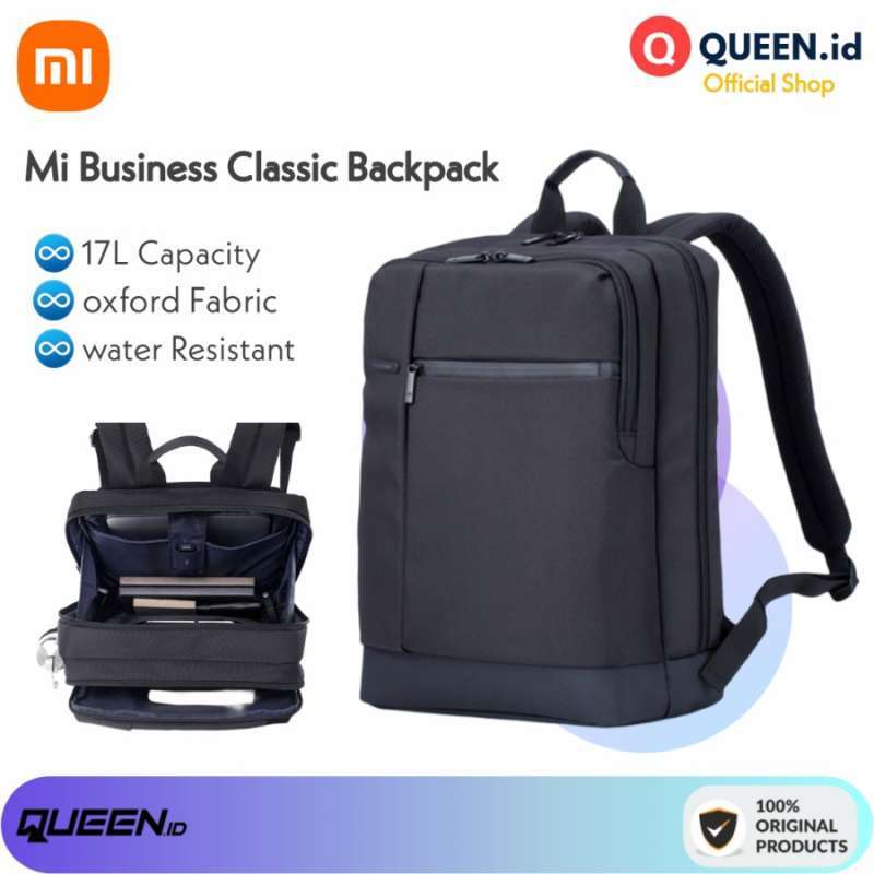 Jual Xiaomi Mi Classic Business Backpack Tas Ransel Laptop Bag 17L