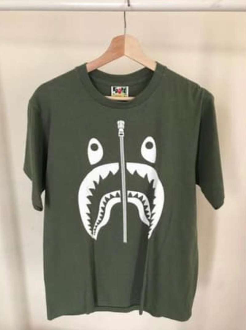 Harga baju bape on sale shark