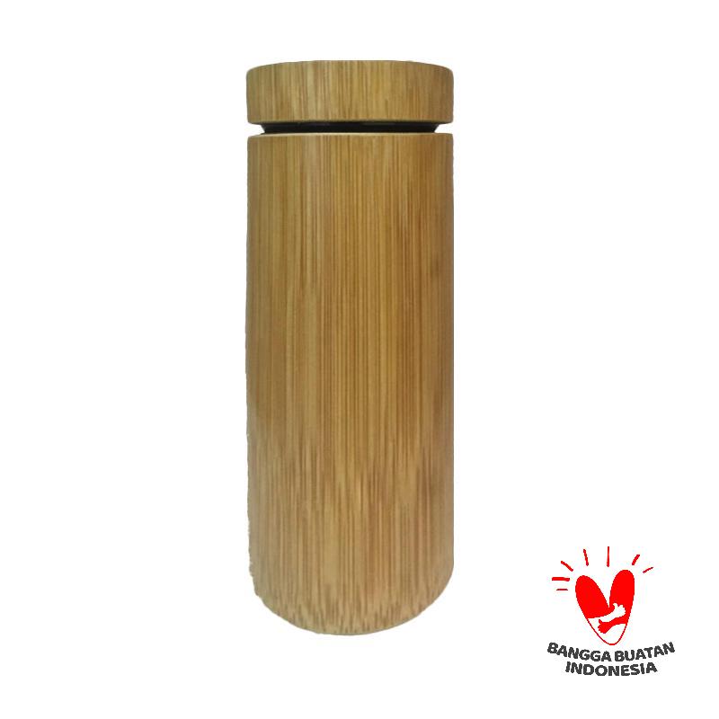 Jual Kreasidhyee Arjuna Stainless Steel Termos With Cover Bambu Alami Online Januari 2021 Blibli