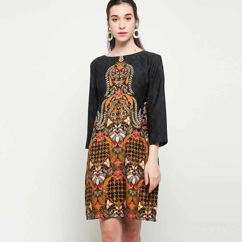 Sack dress batik hotsell