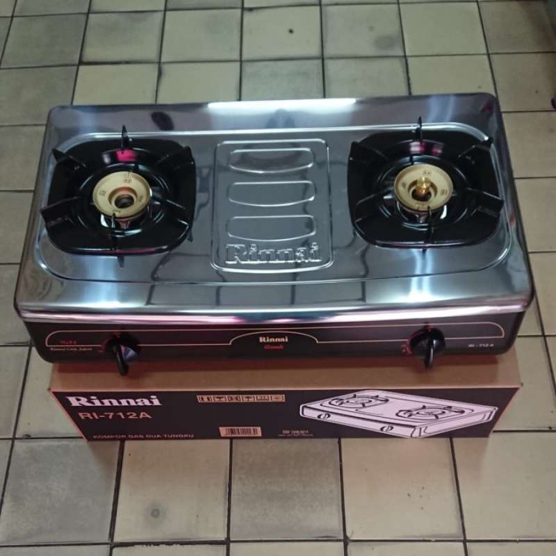 Promo Kompor Gas Rinnai Ri 712a Ri 712 A Kompor Gas 2 Tungku Diskon 17 Di Seller Mmt Garko Kota Jakarta Barat Dki Jakarta Blibli