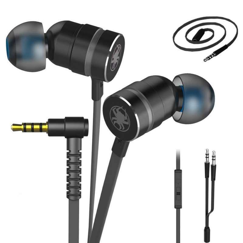 Plextone G20 Gaming Earphone New Version In Ear Magnet L Shaped Jack