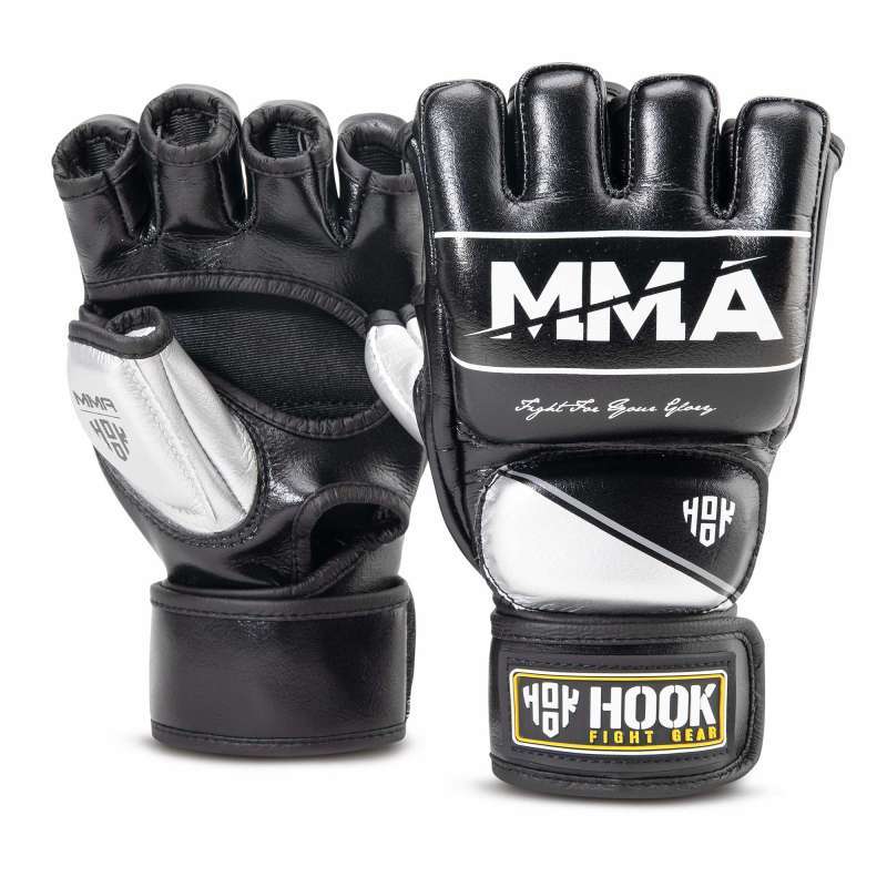 Promo Sarung Tinju Mma Gloves Hook Combat Black Ufc Glove Diskon 3