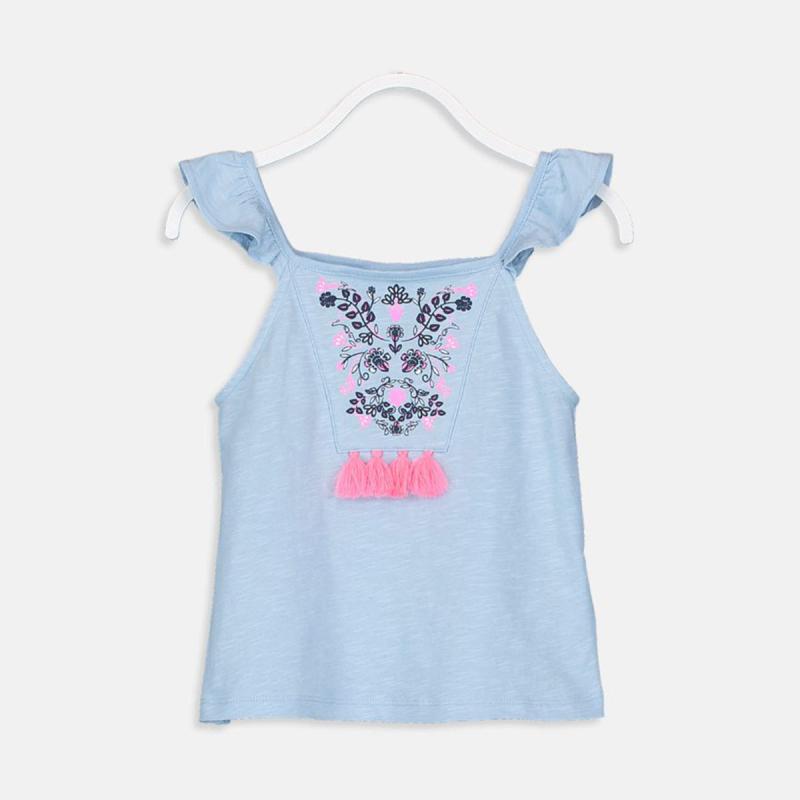 Jual Lc Waikiki Girl Tassel Detailed Ruffled Singlet 9s9490z4 Murah Agustus 2020 Blibli Com