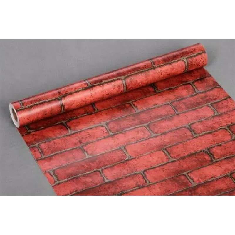 Jual Rodeanshop Batu Bata Merah Susun Wallpaper Online Oktober 2020 Blibli Com
