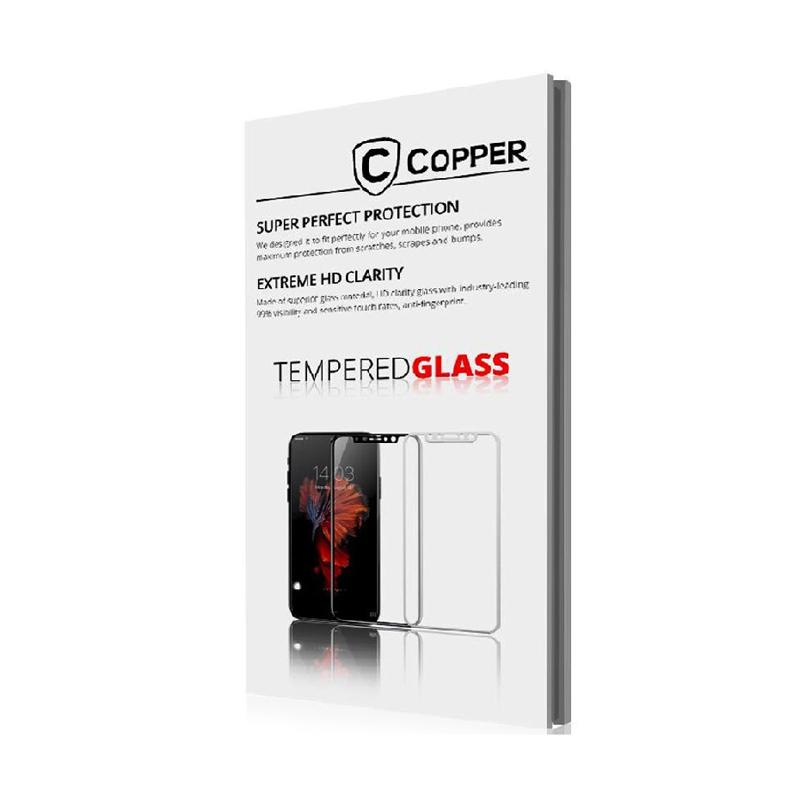 Copper Indonesia Glossy Tempered Glass Screen Protector for Redmi 8A [Full  Glue]