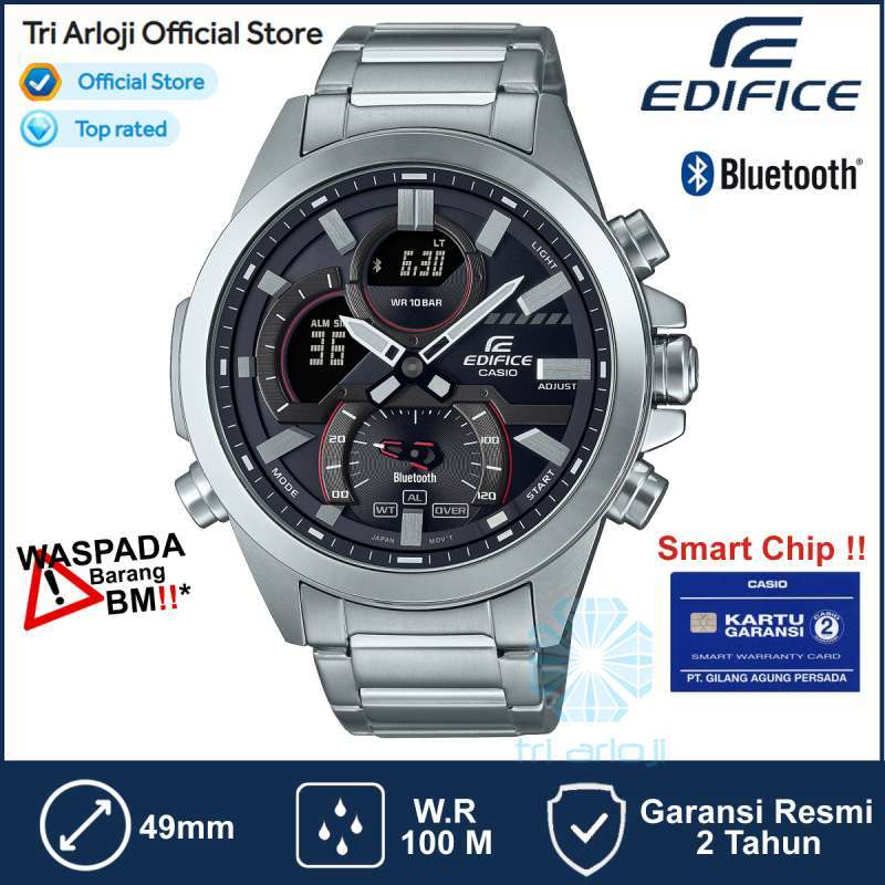 Casio Watches Ecb500 Casio Edifice Solar Bluetooth Watch ECB-500