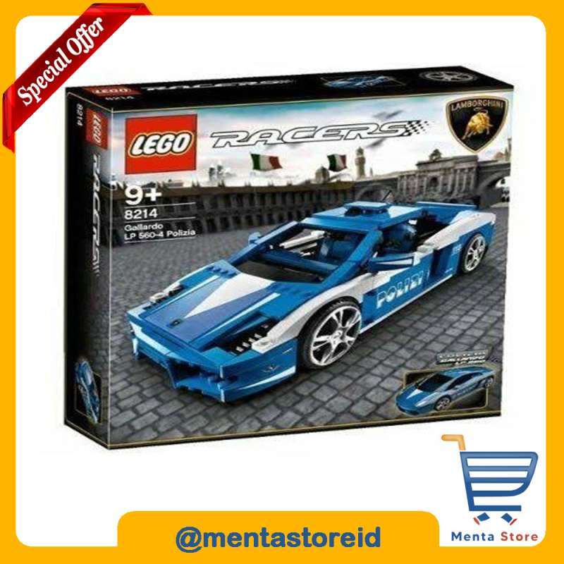 Promo Lego Racer 8214 Lamborghini Gallardo Lp 560 4 Polizia Diskon 31 Di Seller Menta Toys Bolsena Kab. Tangerang Blibli