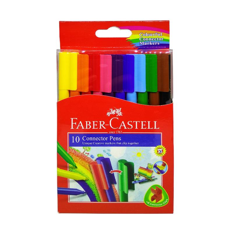 Faber Castell Connector Pen 10 Pensil Warna Terbaru Agustus 2021 Harga Murah Kualitas Terjamin Blibli