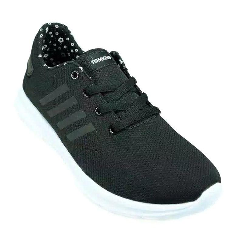 Jual Tomkins Gretel Sepatu Lari Wanita Black White Online Oktober 2020 Blibli Com