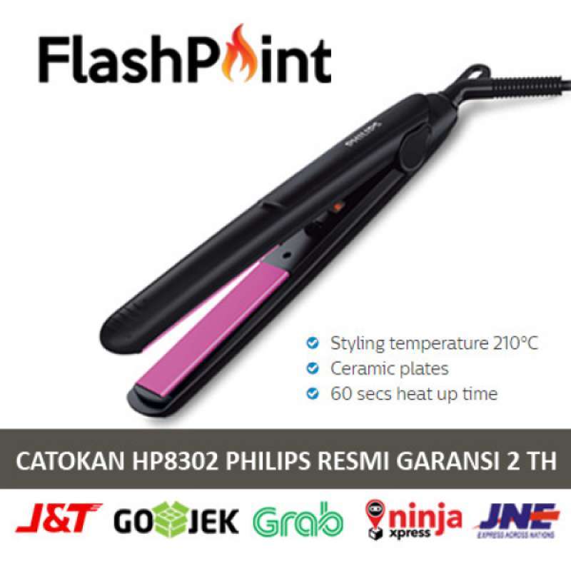 Alat Catok Catokan Rambut Philips Hp8302 Hair Straightener Resmi