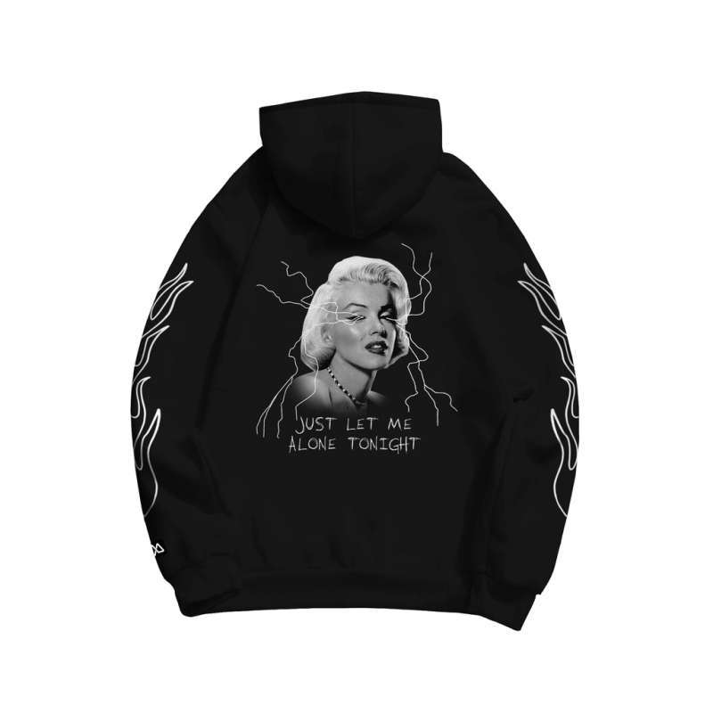 Marilyn monroe clearance pullover hoodie