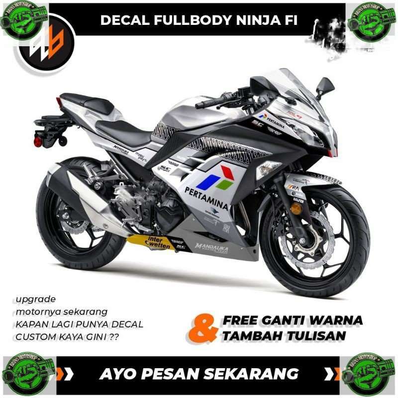 Ninja 250 outlet fi decal
