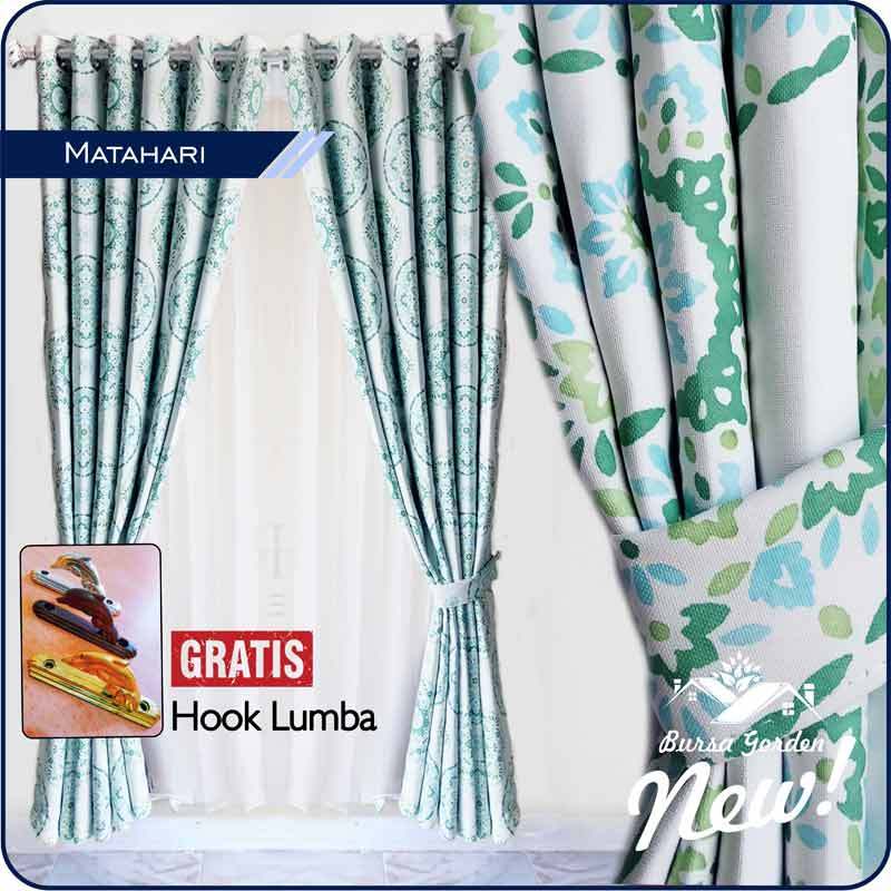 Jual Bursa Gorden Motif Matahari Gorden Jendela Minimalis Online November 2020 Blibli Com
