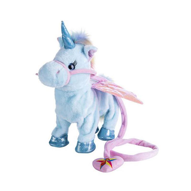Jual H Ikea Electric Walking Unicorn Plush Toy Stuffed Animal