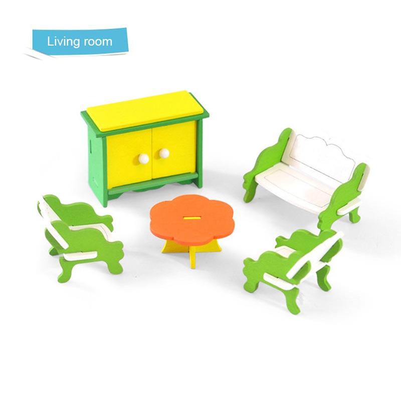 Jual H Ikea Children Wooden Simulation Small Furniture Toys Pretend Play Toys Diy House Role Play Puzzle Early Education Toys Online September 2020 Blibli Com