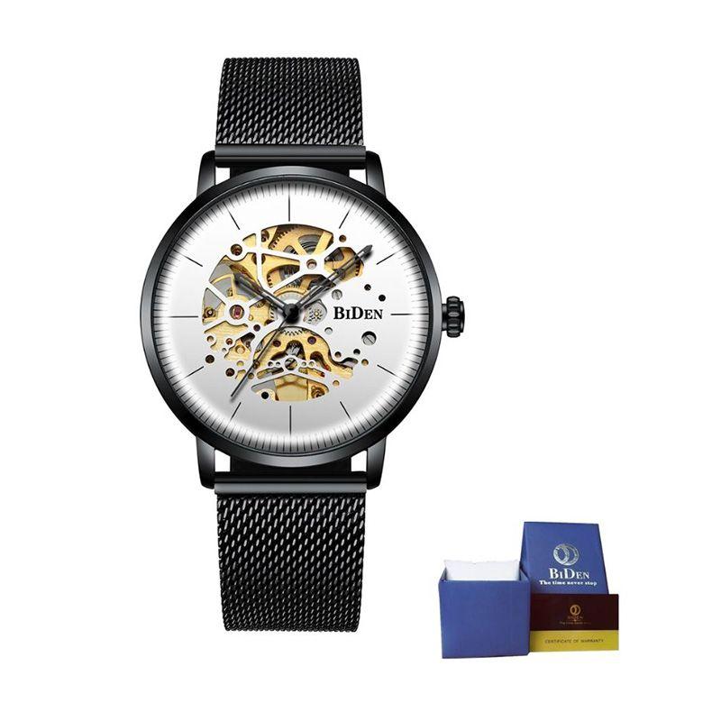Jual Biden Fashion Bisnis Stainless Steel Design Waterproof Jam Tangan Pria Online September 2020 Blibli Com