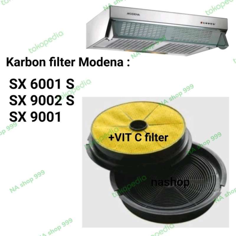 filter modena cooker hood