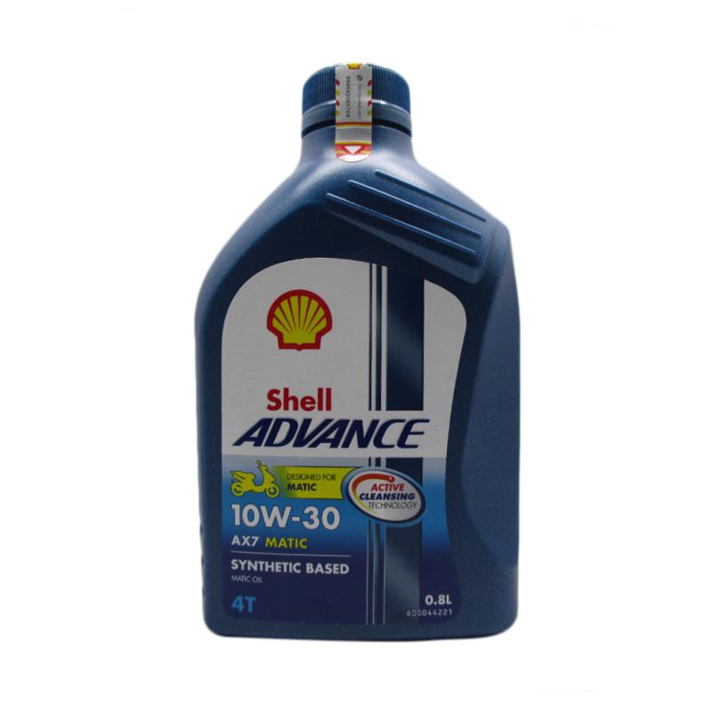 Jual Shell Advance Ax7 Scooter Matic Sae 10w 30 4t Oli Motor 800